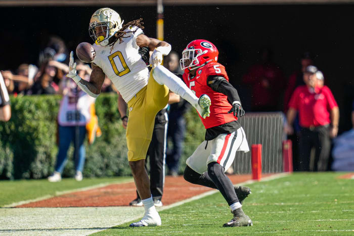 Georgia Tech wide receiver E.J. Jenkins